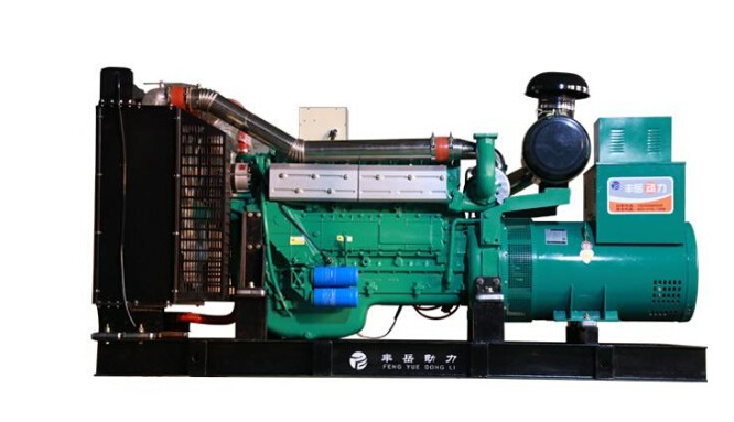 章丘上柴500kw大型柴油发电机组